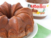 como fazer bolo de nutella